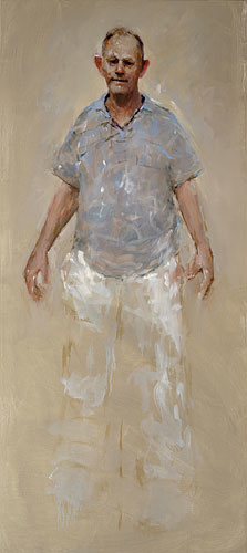 Bertus, oil / canvas, 2014, 180 x 80 cm, Option